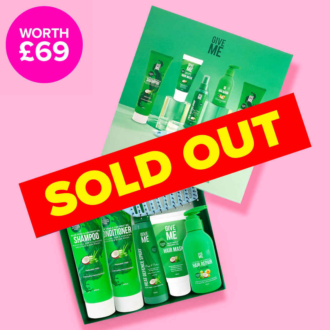 Aloe Vera & Coconut Oil Full Haircare Set Give Me Cosmetics