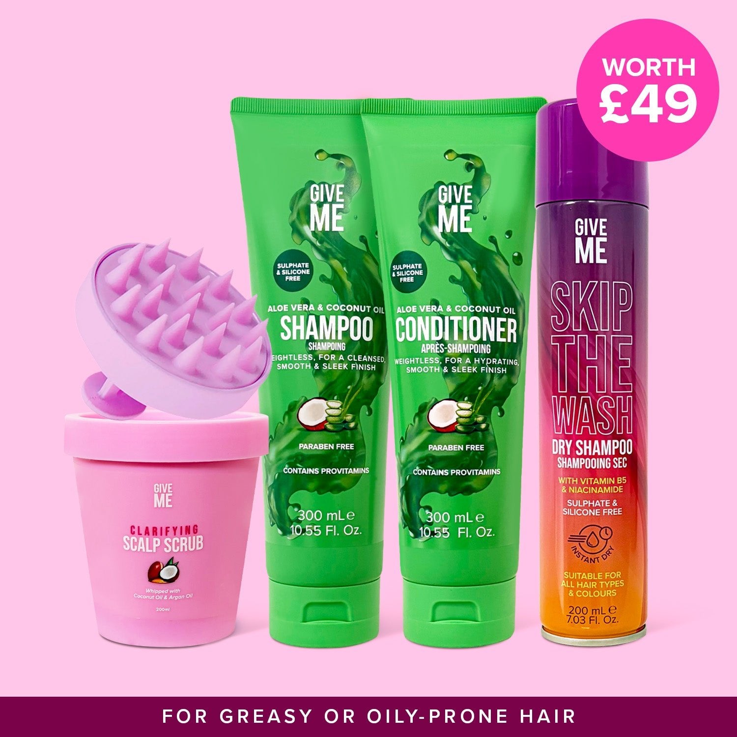 aloe vera greasy hair Greasy Hair Bundle