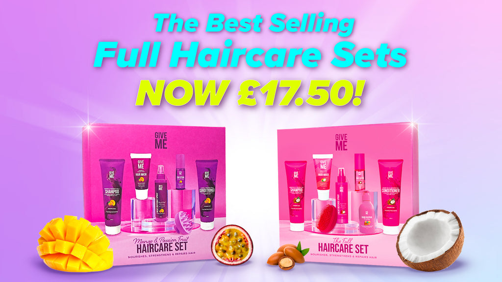 The Best Selling Full Haircare Sets Now only £17.50!