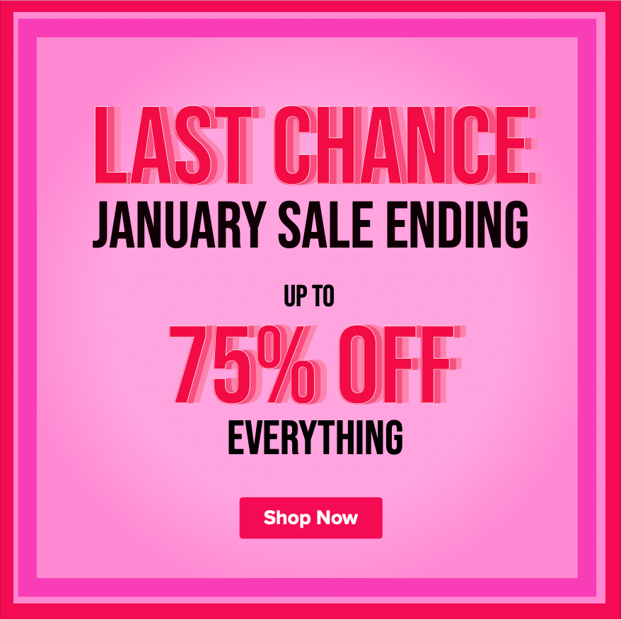 HURRY! -  Last Chance to Nab the Clearance SALE!