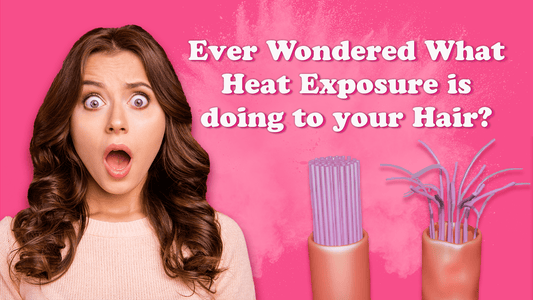 Ever Wondered What Heat Exposure Does to your Hair? - Give Me Cosmetics