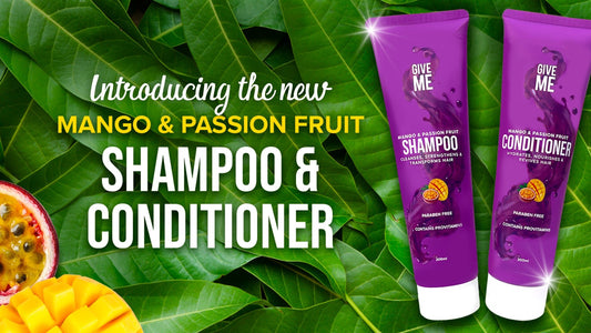 Give Me Has Released a BRAND NEW Mango & Passion Fruit Shampoo & Conditioner! - Give Me Cosmetics