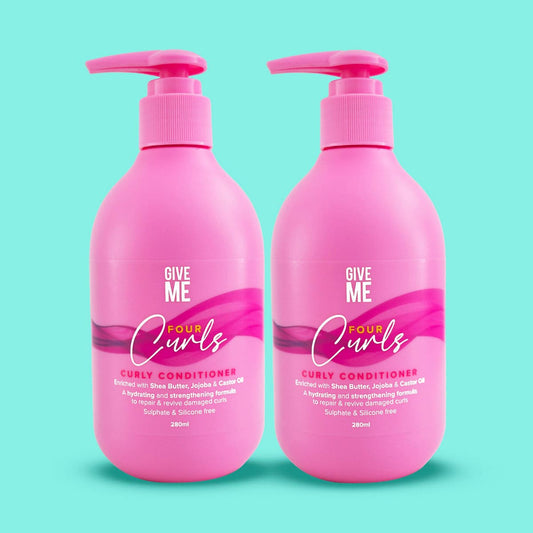 2x Four Curls Moisturising Shea Butter Conditioner - Give Me Cosmetics