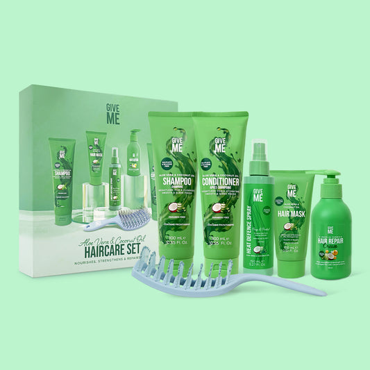 Aloe Vera & Coconut Oil Full Haircare Set (Worth £57.94)