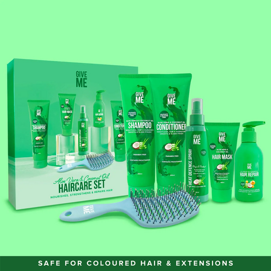 Aloe Vera & Coconut Oil Full Haircare Set (Worth £57.94)