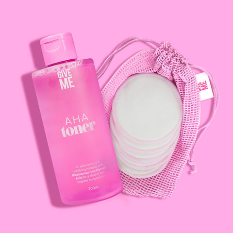 AHA Toner &amp Pads Bundle