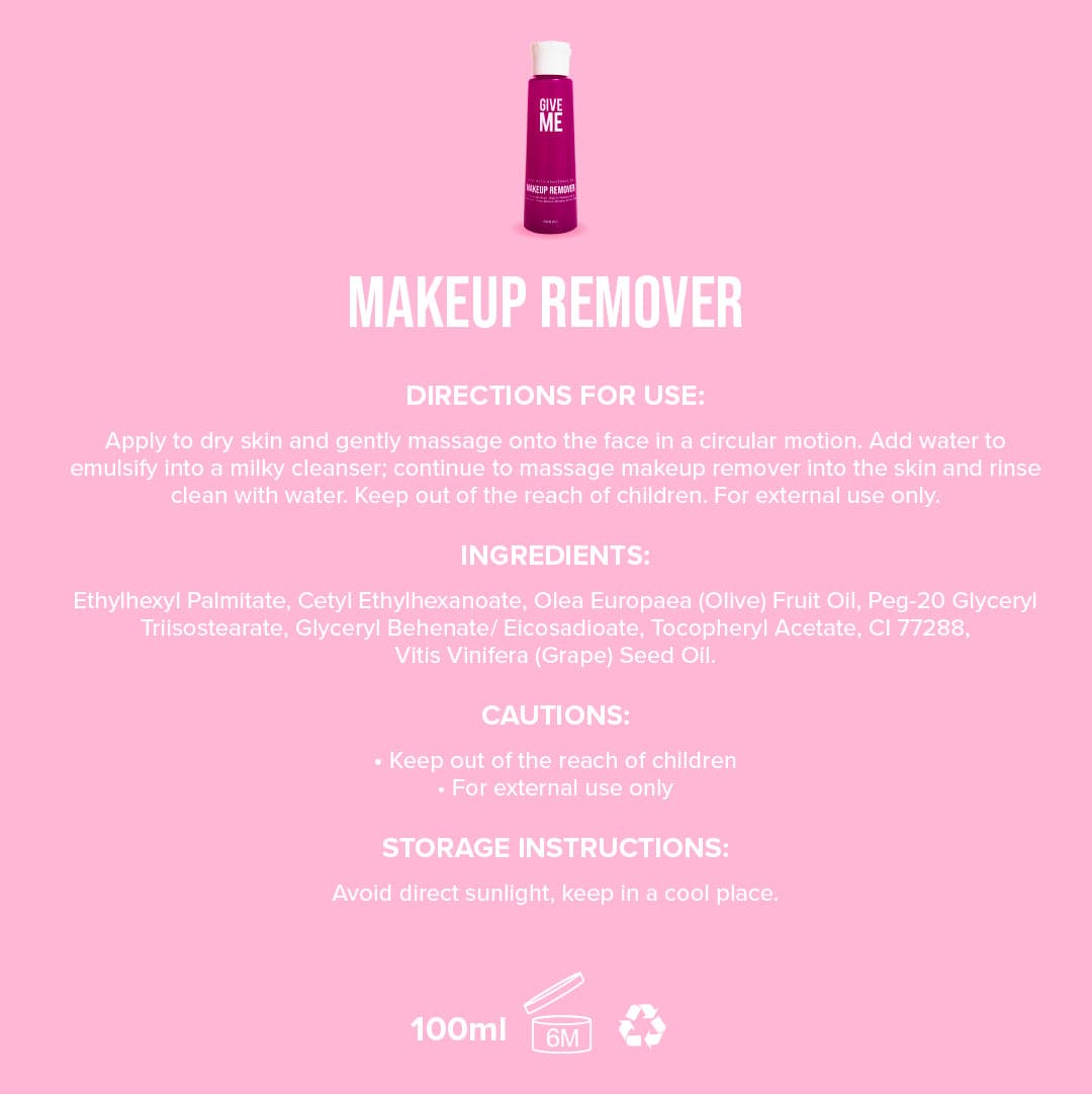 Anti-Ageing Makeup Remover - Give Me Cosmetics