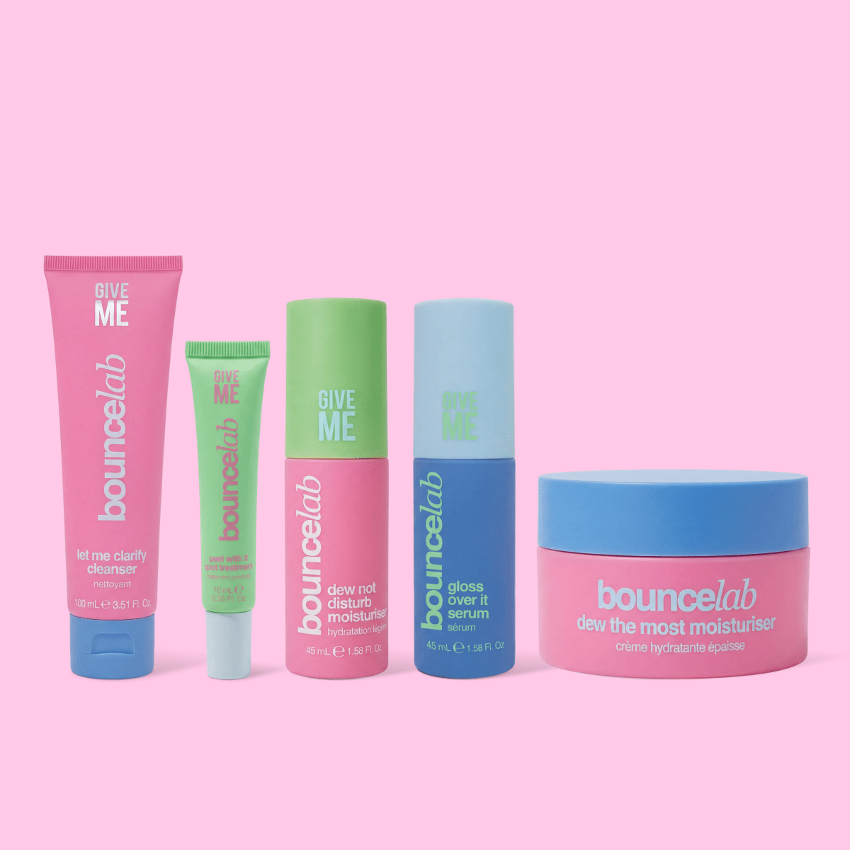 Bouncelab Skincare Range - Give Me Cosmetics