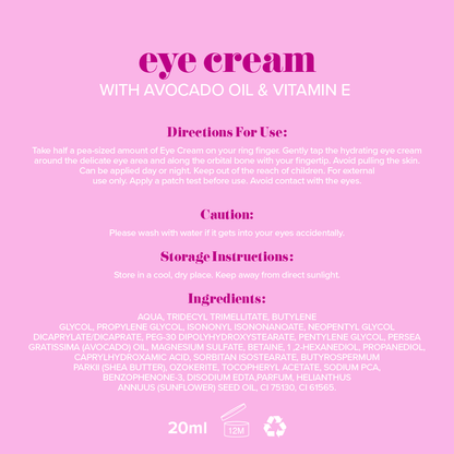 Brightening Vitamin E Eye Cream - Give Me Cosmetics