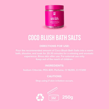 Coco Blush Bath Salts - Give Me Cosmetics