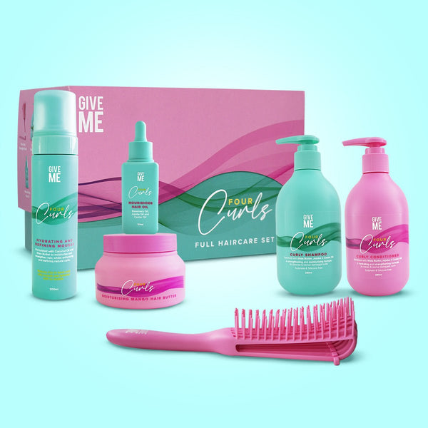 Four Curls Full Haircare Set | Give Me Cosmetics
