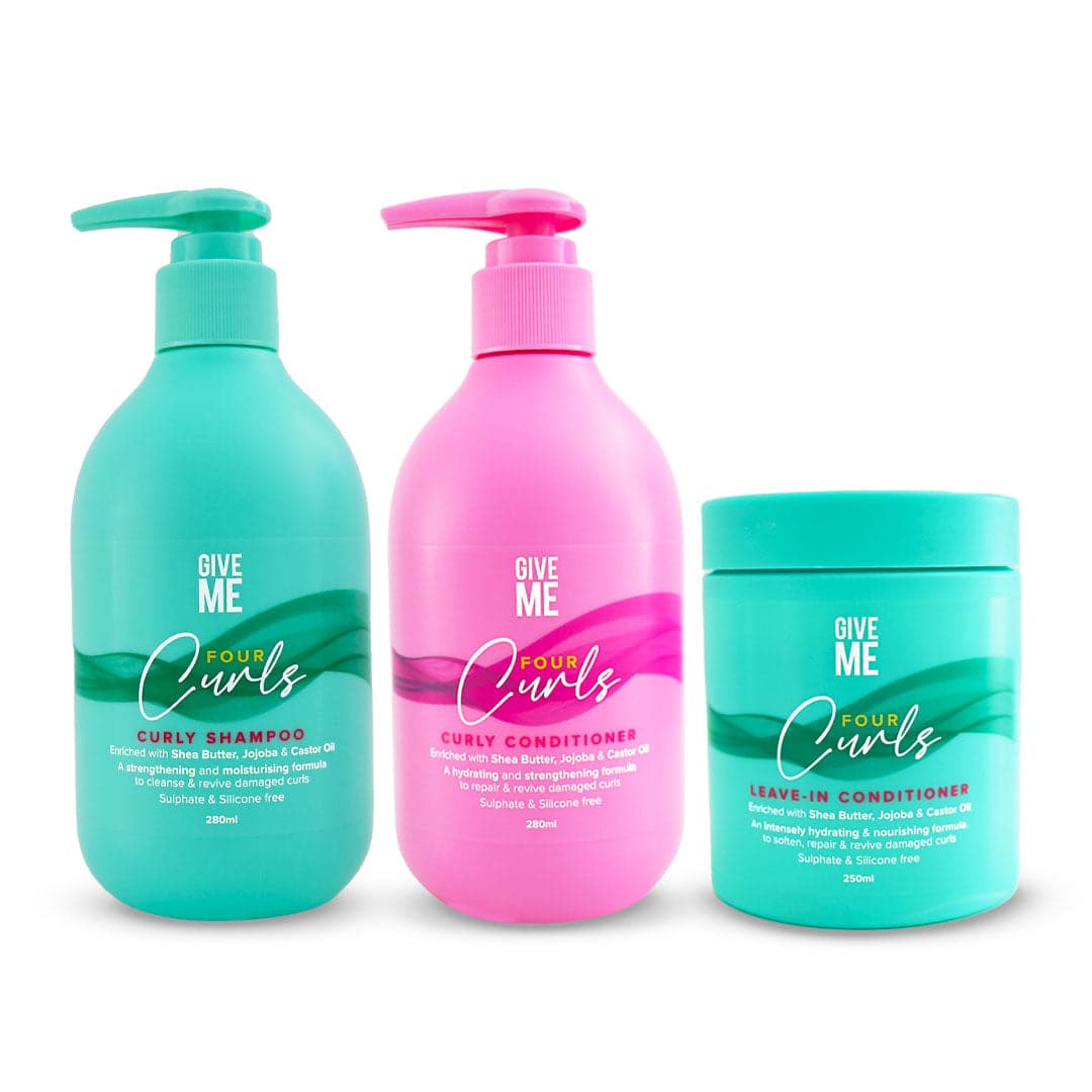 Four Curls Intense Hydration Bundle - Give Me Cosmetics