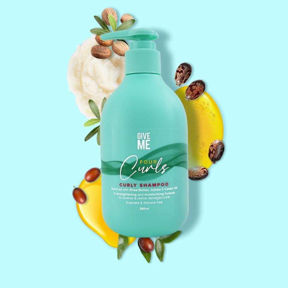 Four Curls Moisturising Shea Butter Shampoo - Give Me Cosmetics