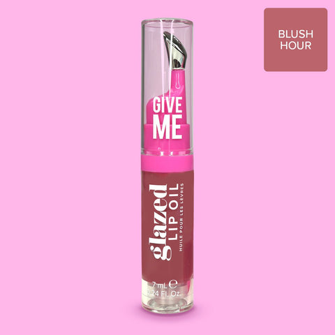 Glazed Lip Oil Blush Hour