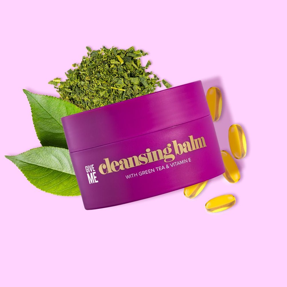 Green Tea & Vitamin E Cleansing Balm - Give Me Cosmetics