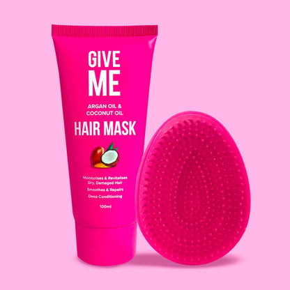 Hair Mask & Brush Bundle - Give Me Cosmetics
