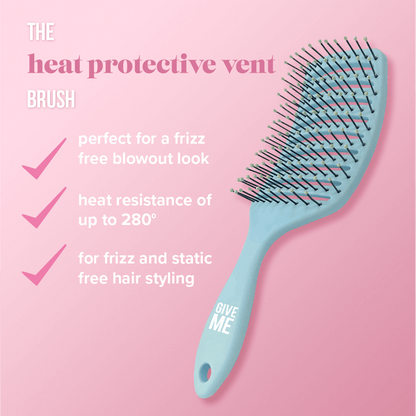 Heat Protective Vent Brush - Give Me Cosmetics