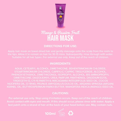 Mango & Passion Fruit Deep Conditioning Hair Mask - Give Me Cosmetics