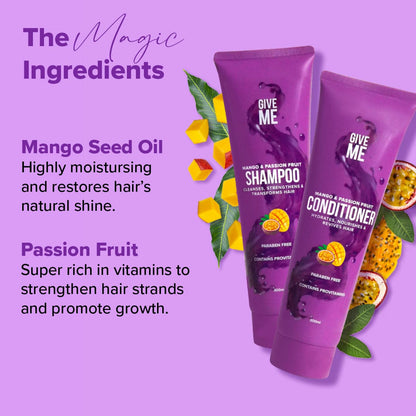 Mango & Passion Fruit Haircare Bundle - Give Me Cosmetics