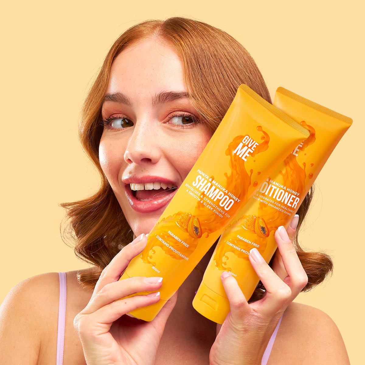 Papaya & Manuka Honey Shampoo and Conditioner Bundle (Worth £13.98)