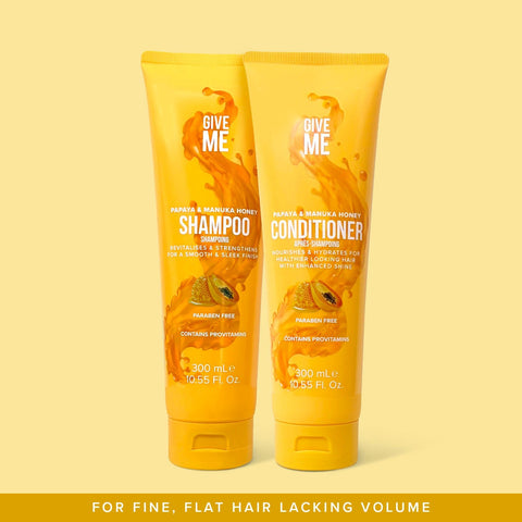 Papaya & Manuka Honey Shampoo & Conditioner Bundle