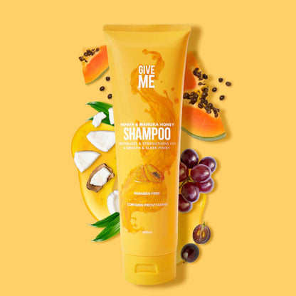 Papaya & Manuka Honey Shampoo - Give Me Cosmetics