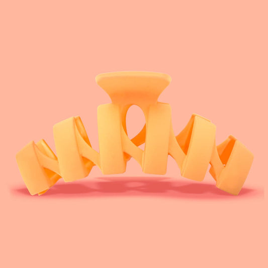 Peach Claw Clip - Give Me Cosmetics