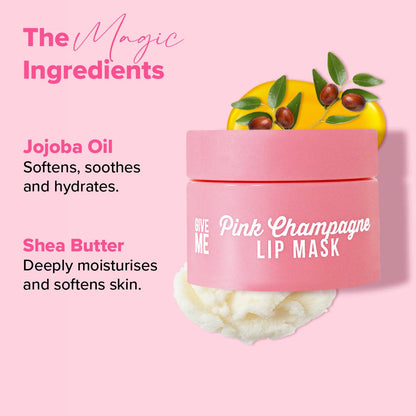 Pink Champagne Lip Mask - Give Me Cosmetics