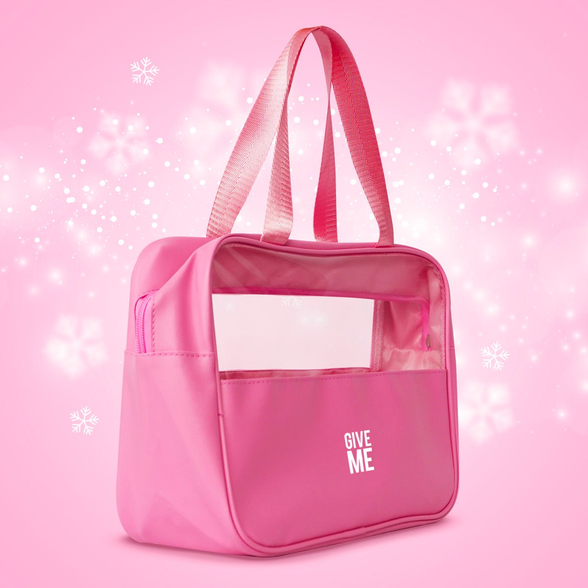 Pink Cosmetic & Toiletry Travel Bags - Give Me Cosmetics