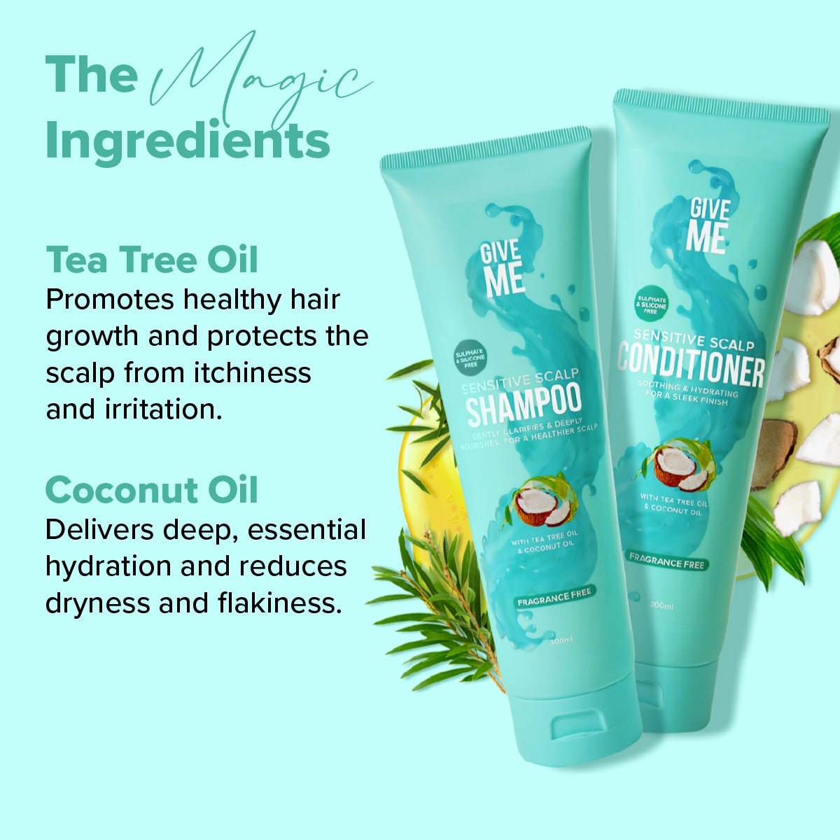 Sensitive Scalp Shampoo & Conditioner Bundle (Worth £13.98)