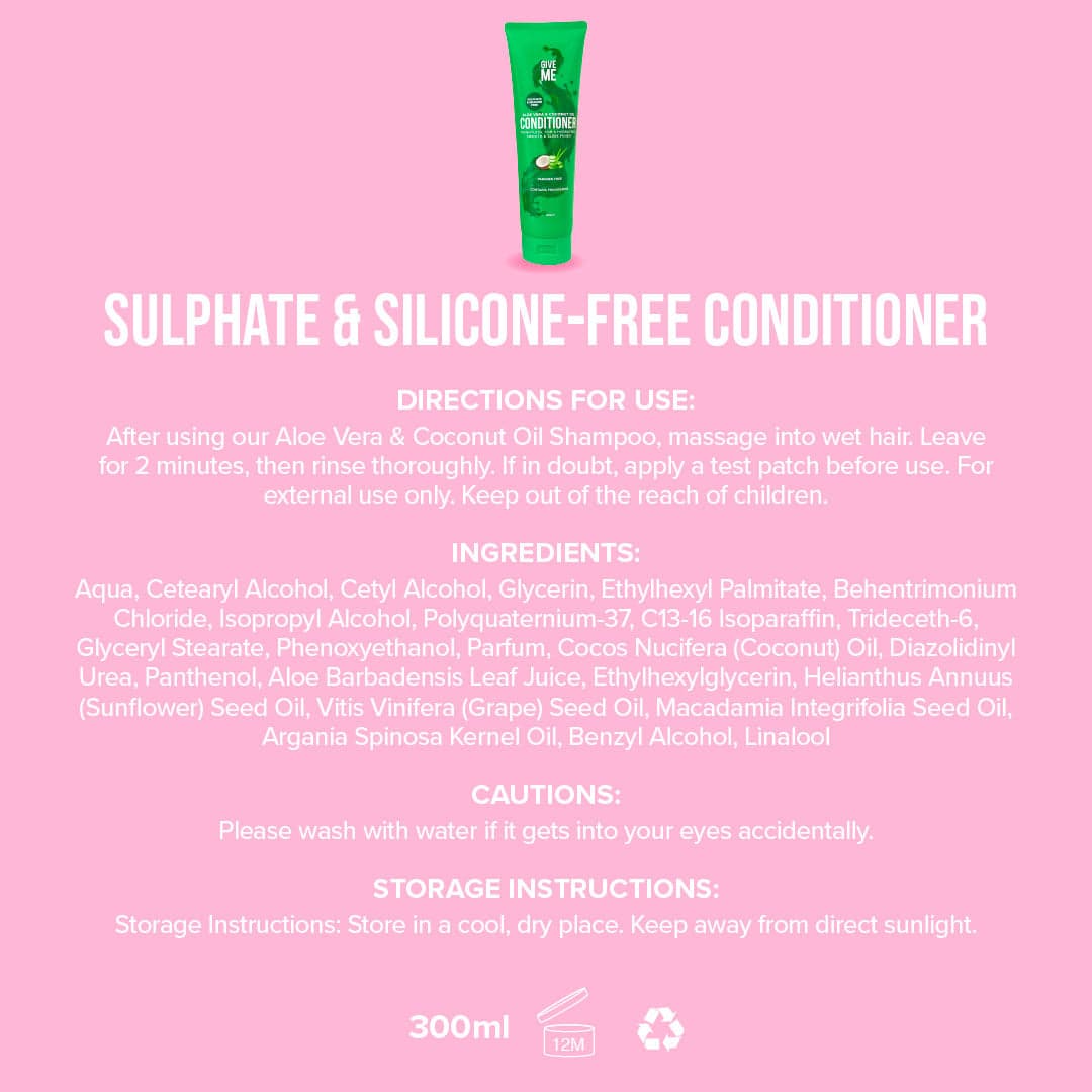Sulphate & Silicone-Free Conditioner - Give Me Cosmetics