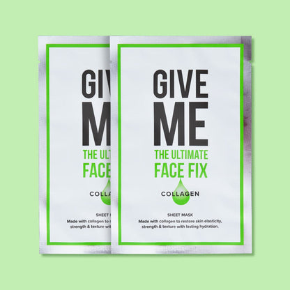 Twin Pack - The Collagen Sheet Masks - Give Me Cosmetics