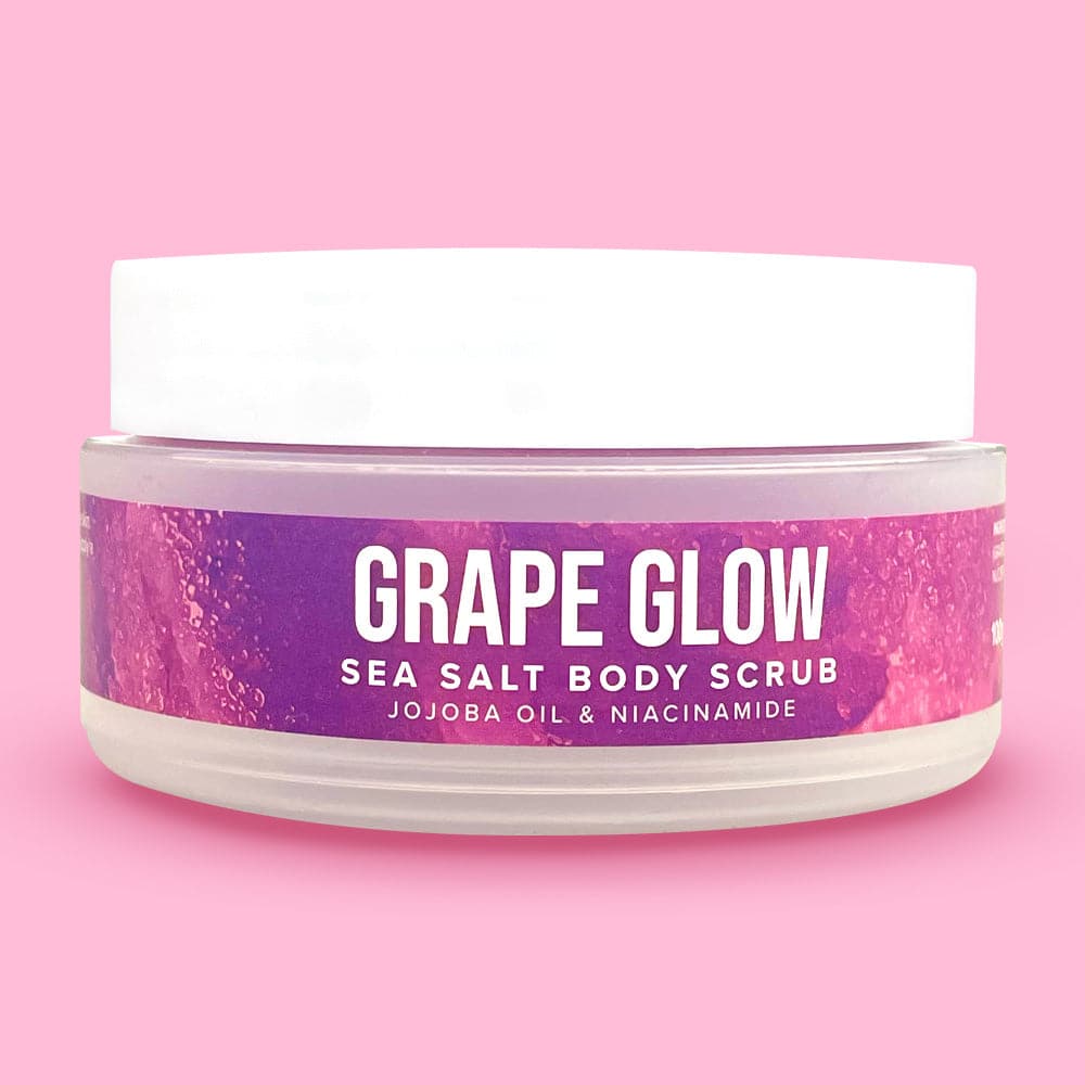 Grape Glow Sea Salt Body Scrub